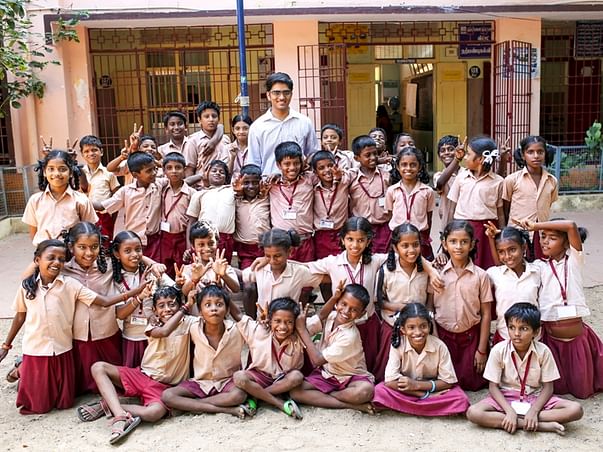 Gurucharan's fundraiser to bring technology to the classroom