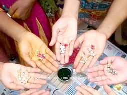 I'm fundraising to reach for a dream - to go with my 16-year-old on a crafts and textiles trail through India.