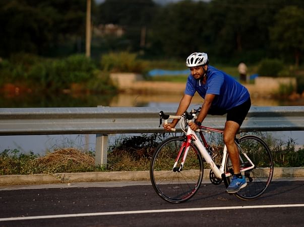 I am cycling to ride for raising funds for differently Abled Athletes