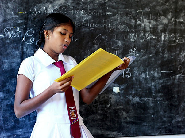 I am fundraising to teach class 10 students to converse in English