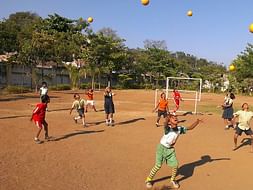 When each child gets a ball, the world is theirs to live. Support 'Just For Kicks' in making it happen.