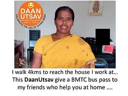 This Daan Utsav, help people like Rama get a BMTC bus pass
