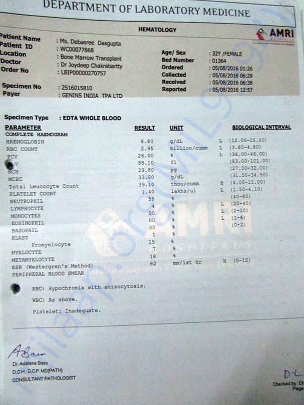 One of the reports