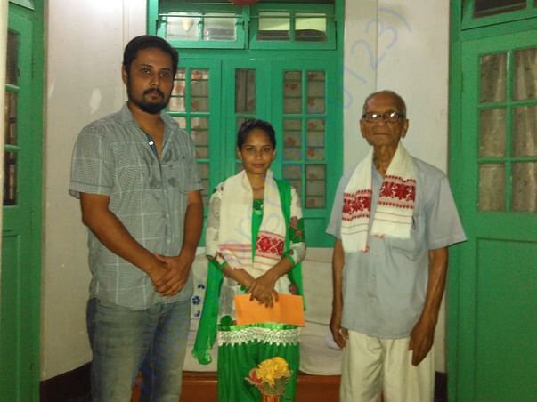 Providing financial aid for educatio to a BPL girl.Fund raised locally