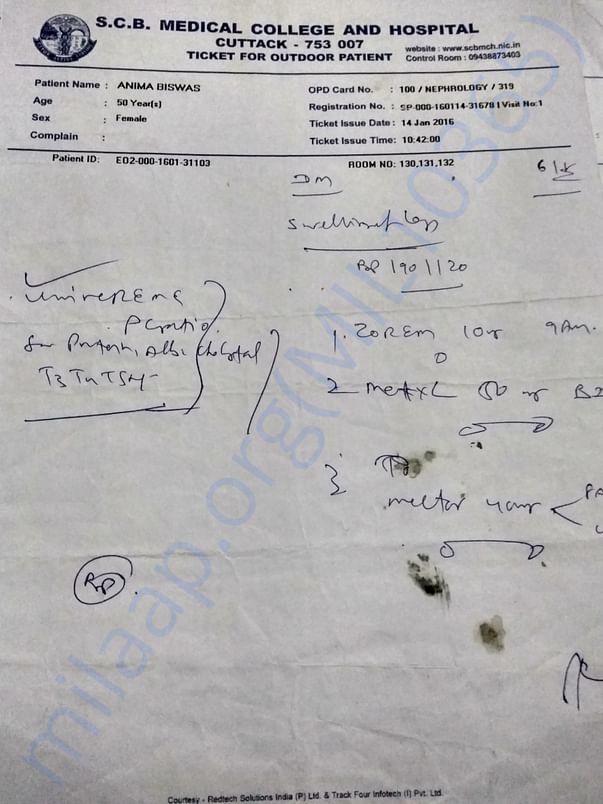 Nephrology Dr prescription 2