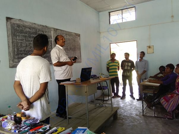 Technical Workshop at Palhazi H.S. School,Assam,India