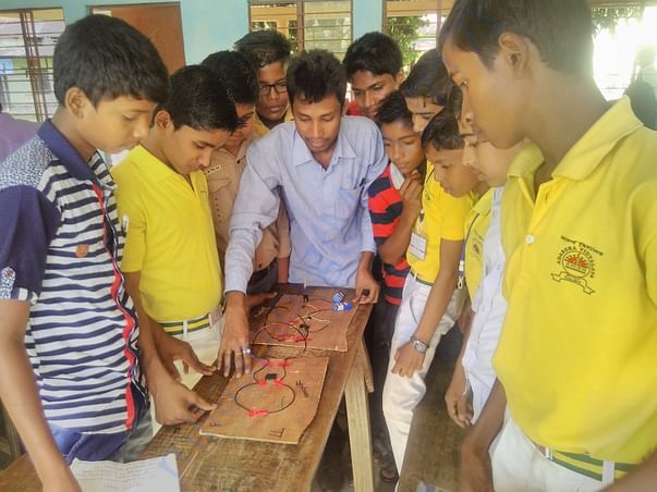 Technical Workshop Mandian H.S.School, Assam,Indai