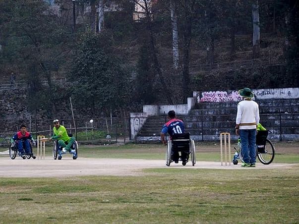 First ever Wheelchair Cricket Tournament in Bangalore.