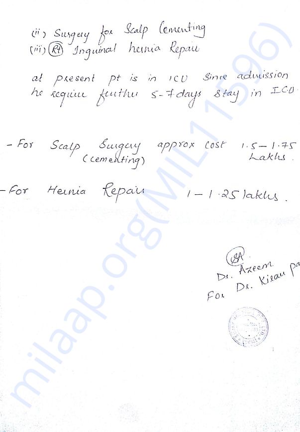 Doctor's letter page 2