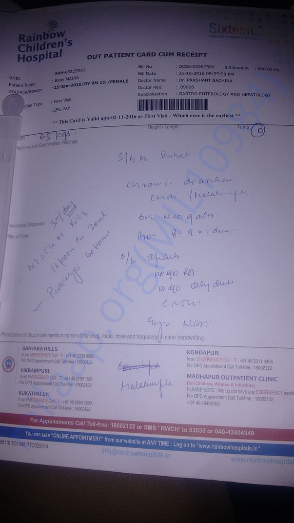 Doctors Prescription