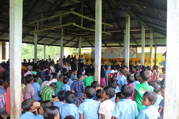 Felicitation: Passing Class X is a commendable achievement here.