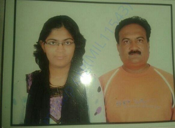 Maria with her Father
