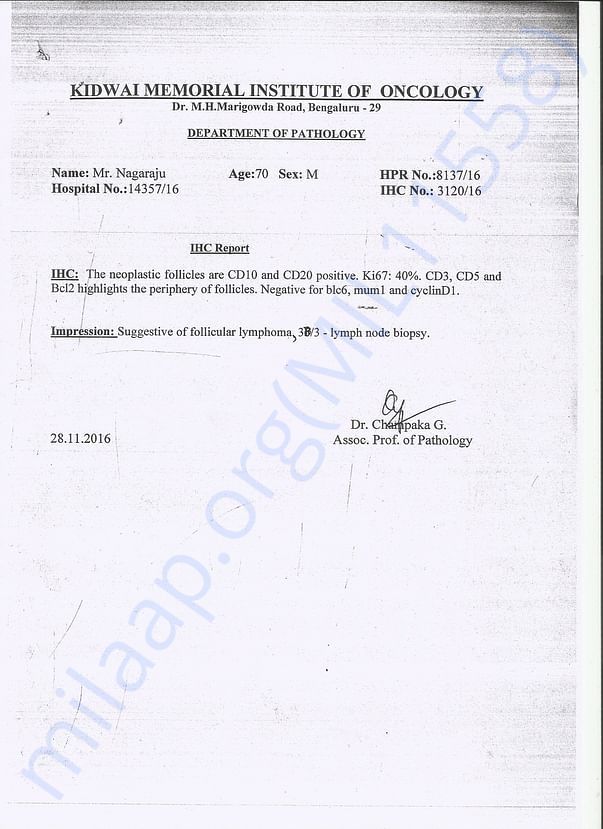 Biopsy report 1