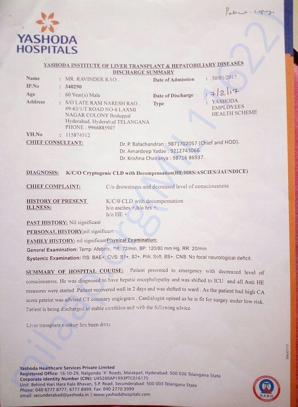 Doctors certificate