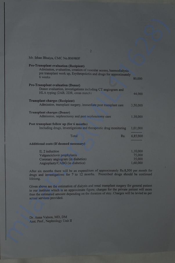 Medical Expense 1