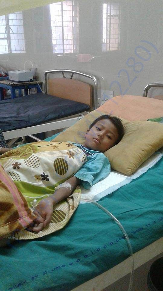 After 1st treatment - out of danger - Now waiting for surgery