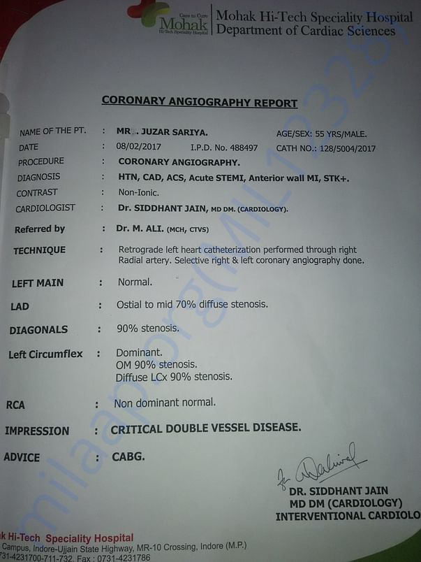 Medical Report