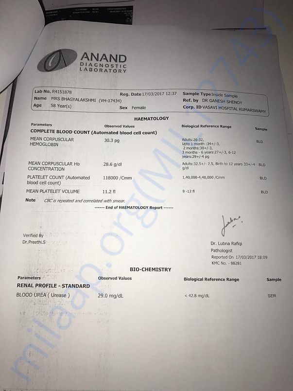 Documents of Bhagya