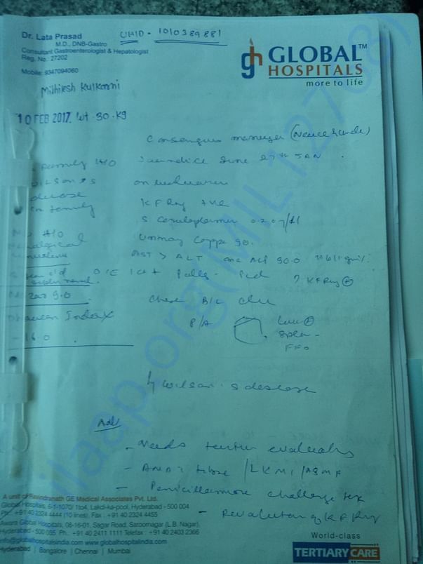 Doctor's analysis