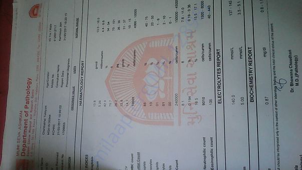 Pathology report