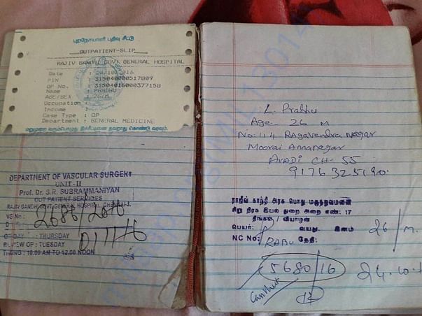 Prabhu Government hospital report