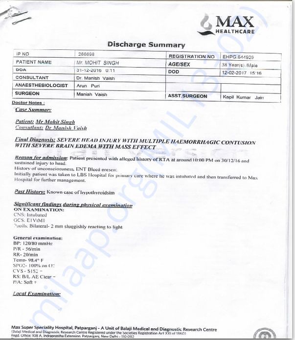 Patient Summary