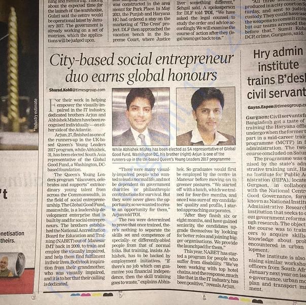 newspaper article