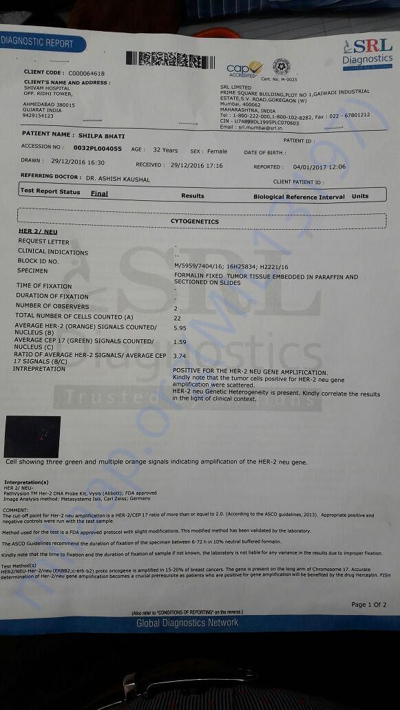 HER2NEU report