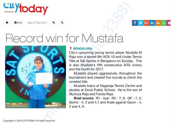 Mustafa Tennis individual grand slam winner and olympic gold.