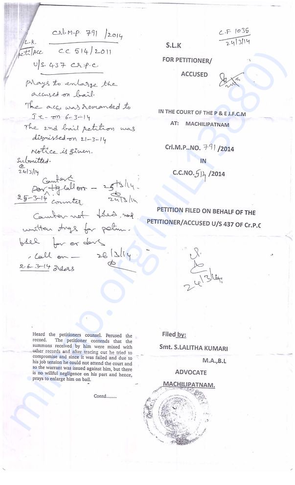 court order