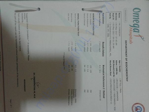 Medical report 5