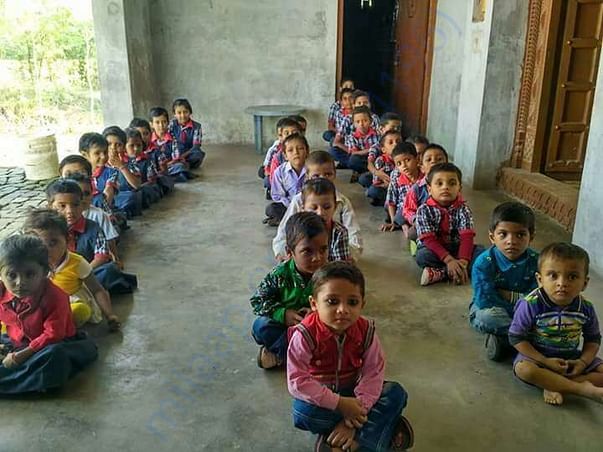 Kids attending Class