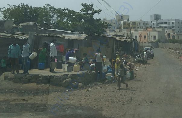 people of wagheshwar slum pannel