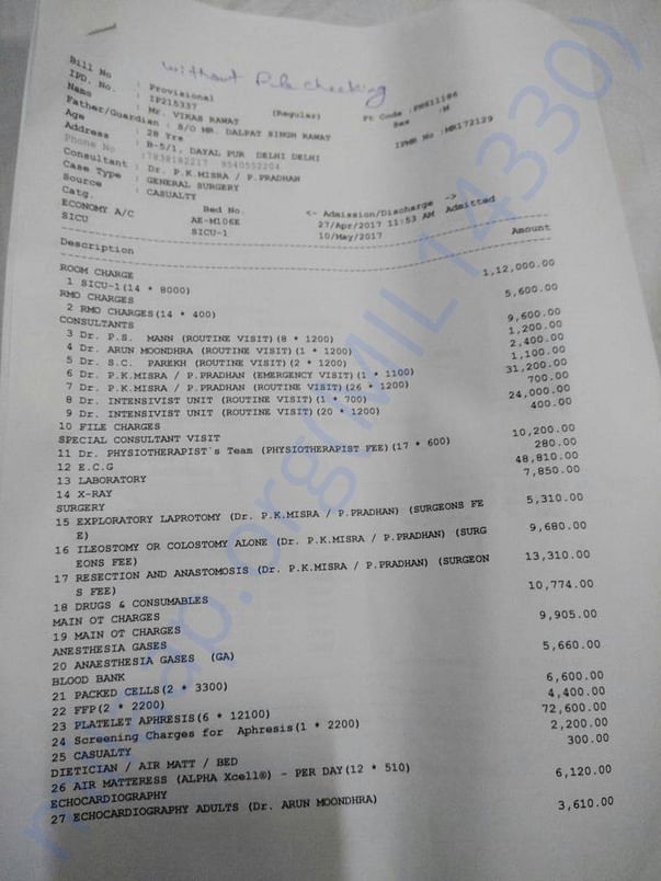 Hospital Charge