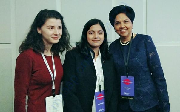 With Mrs Indra Nooyi, CEO of PepsiCo