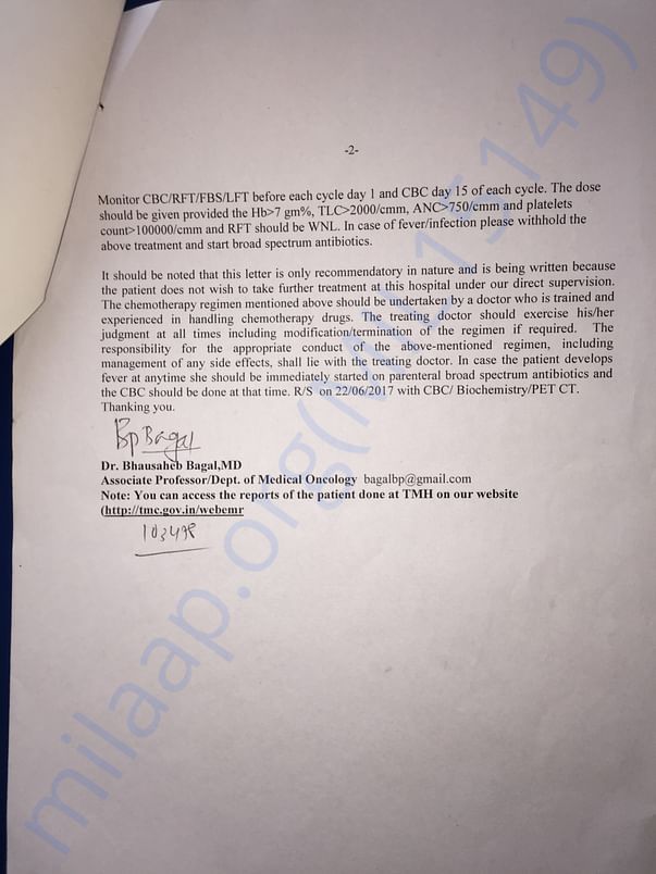 Medical report 2