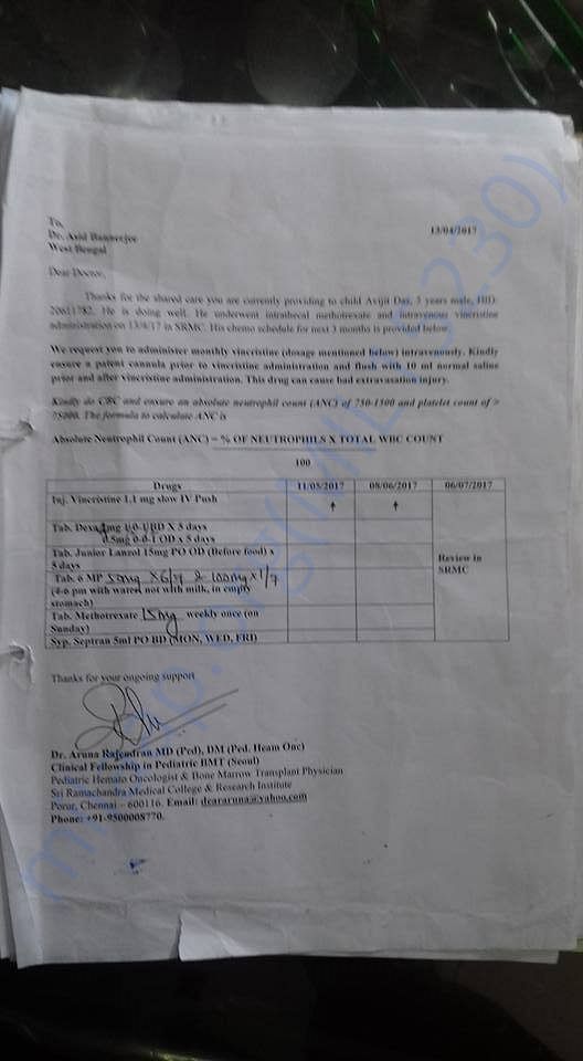 hospital document