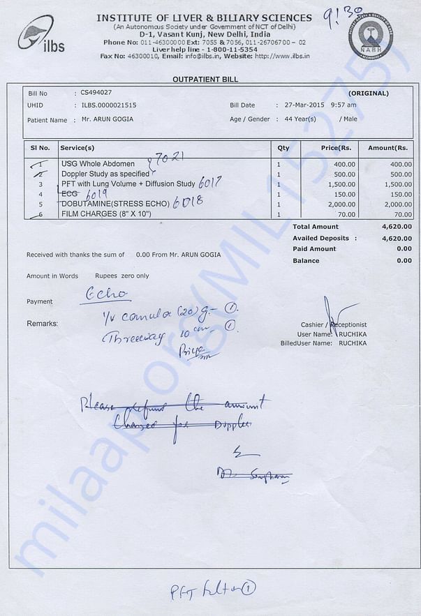 Test invoice