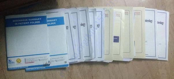 past three years test reports from apollo and asian hospitals