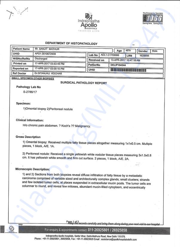 BIOPSY - STOMACH -PG1