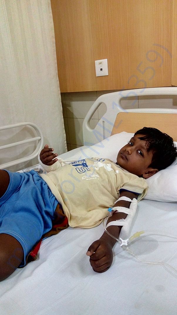 Admitted condition in hospital