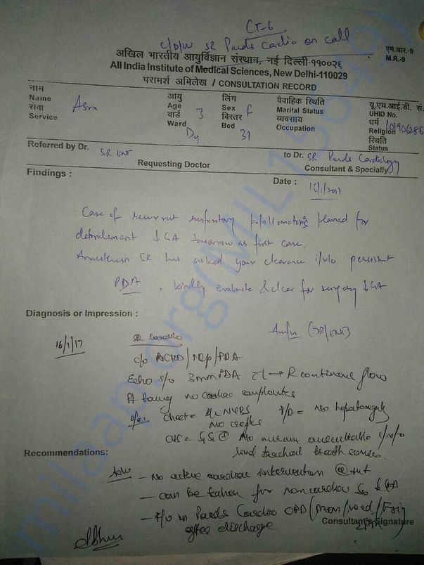 AIIMS' Diagnosis 2