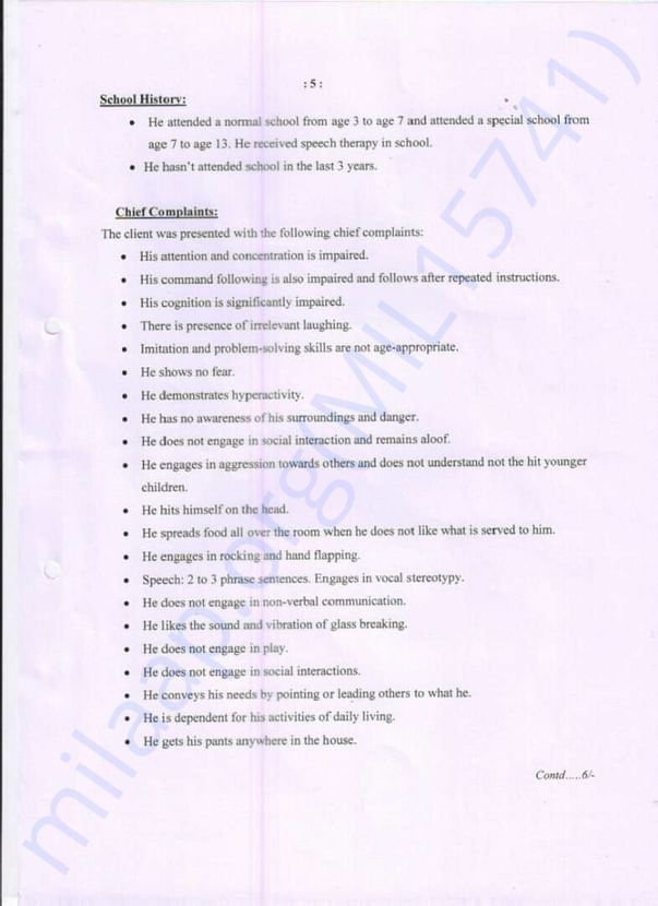 Page 5 - NRRT Treatement Details