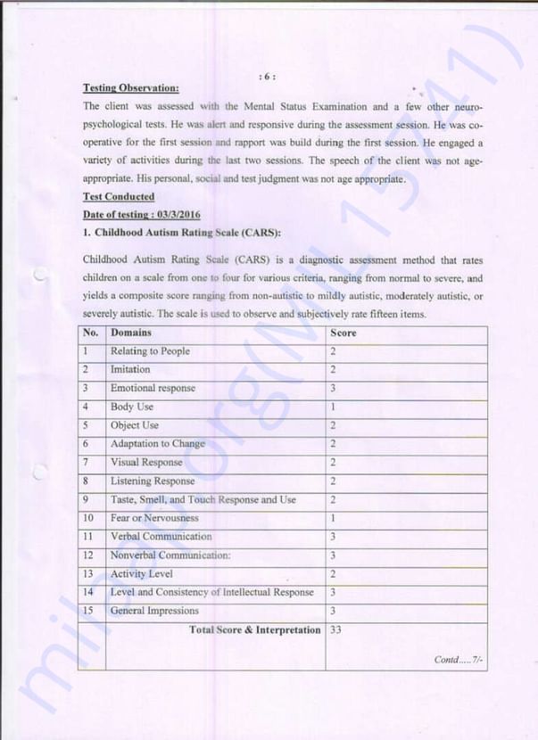 Page 6 - NRRT Treatement Details