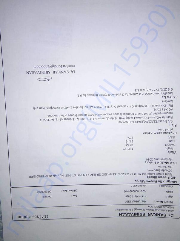 doctors report