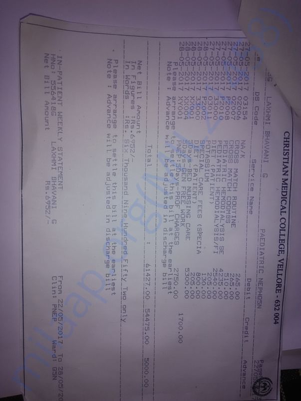 Bill from the Hospital