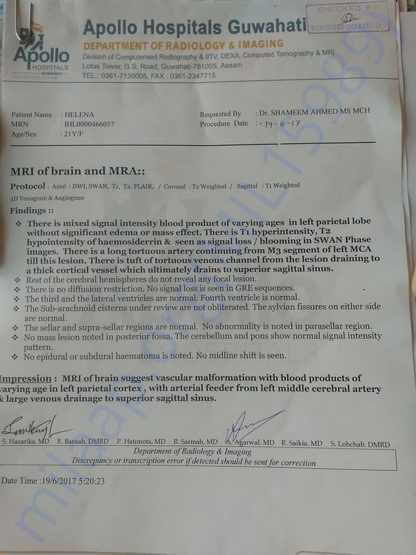 medical report