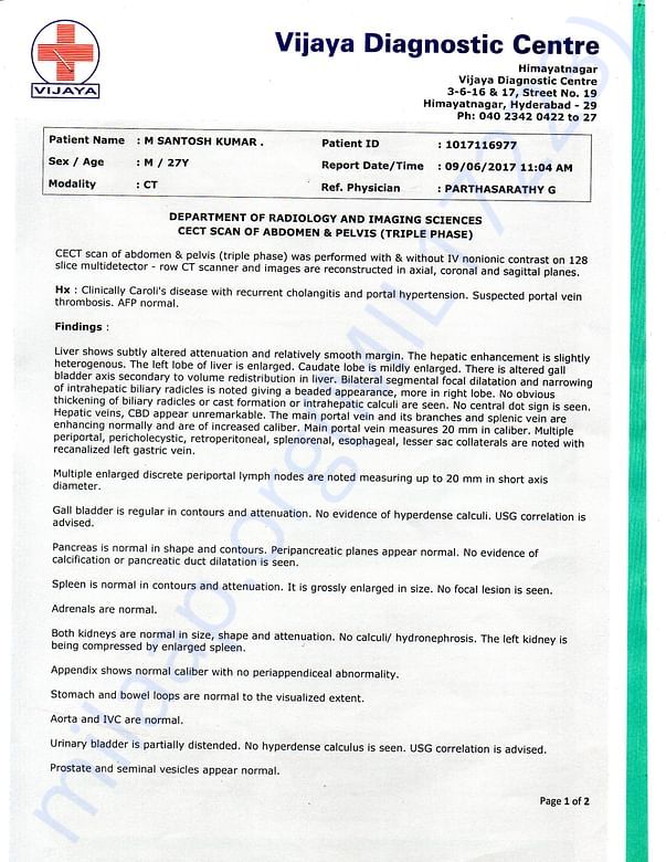 Medical Report - 1