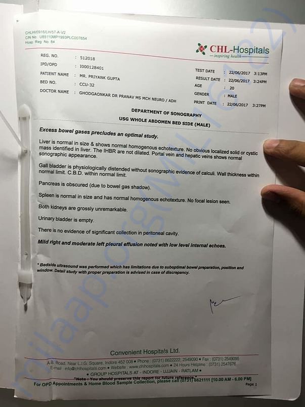 investigation report