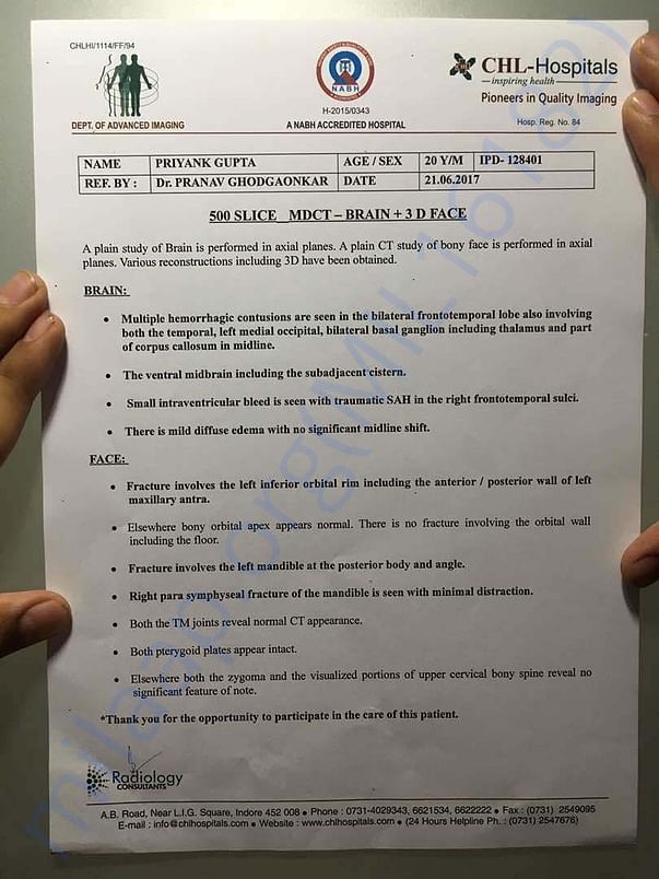 investigation report